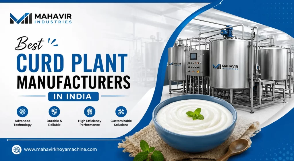 Best Curd Plant Manufacturers in India